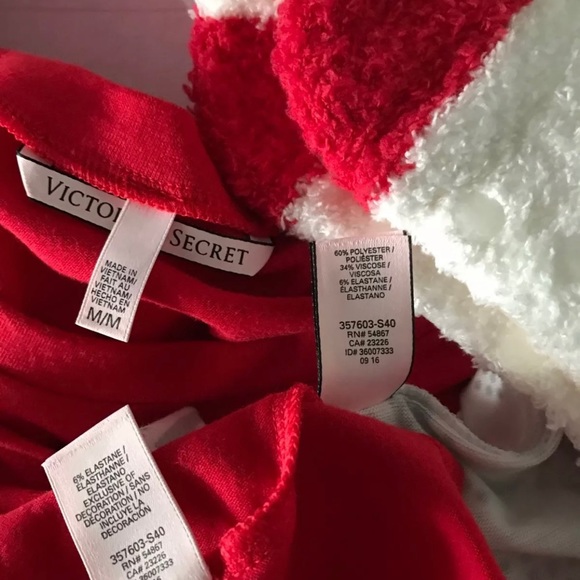 Women’s Medium Victoria’s Secret 3-Piece Sleep Set - Picture 7 of 8